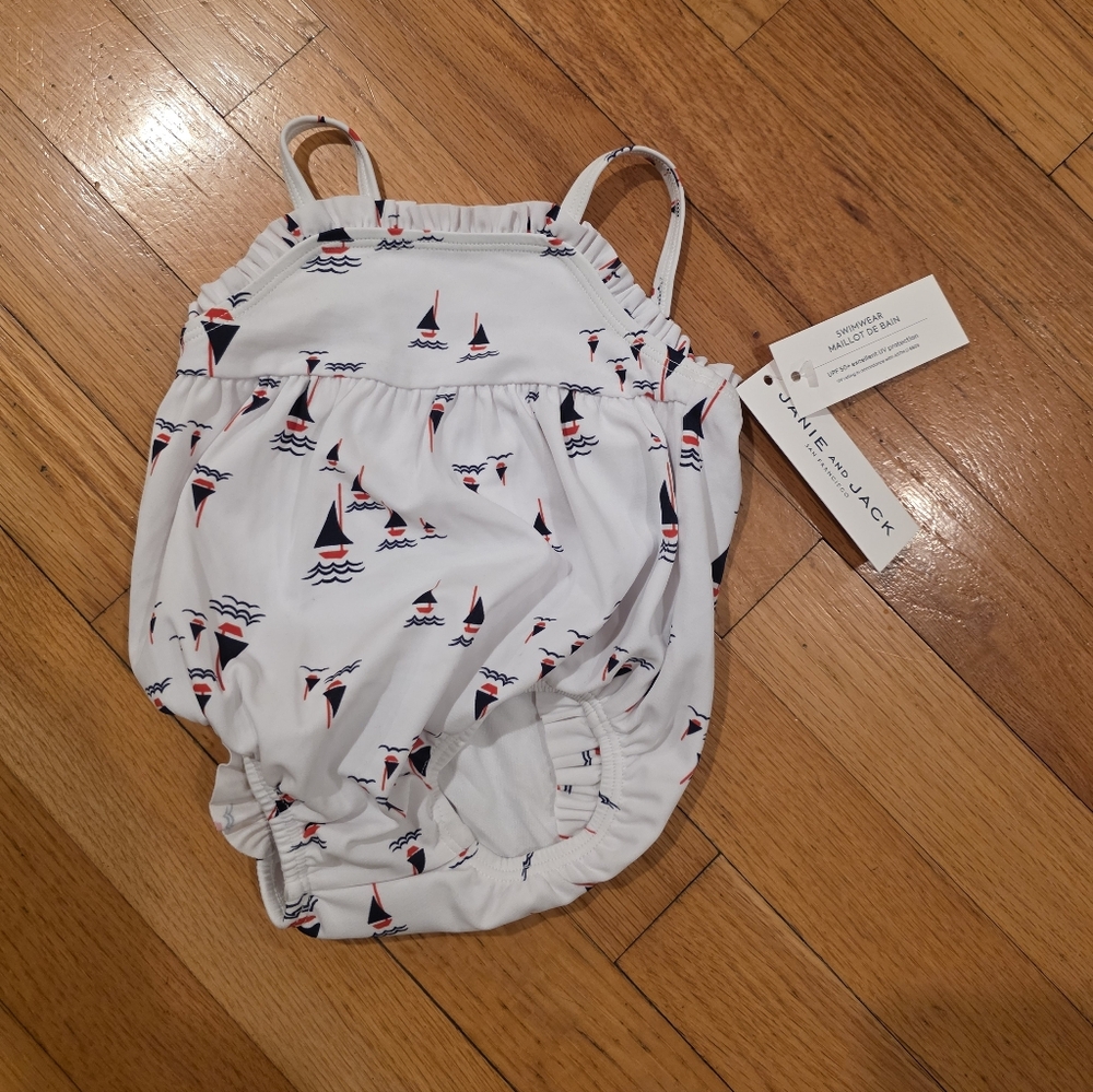 Janie And Jack Baby Sailboat Swimsuit